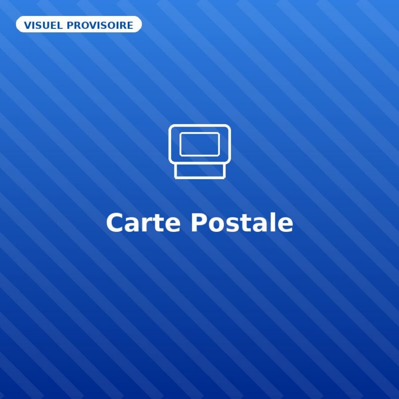 Carte Postale — visuel provisoire, à remplacer par votre propre photo